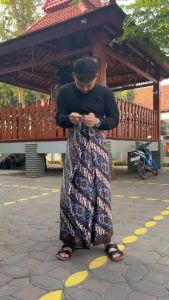 Sarung Batik Gus Iqdam Gus Kautsar motif Laseman Sarung Batik Pria Dewasa Sarung Batik