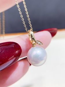 จี้เงิน 925 แบบแฟชั่น จี้สร้อยคอทองคำและเงินสำหรับ DIY พร้อมจี้รูปกลมขนาด 10-12 มม. อุปกรณ์ทำเครื่องประดับใหม่