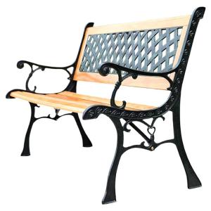 ST MIRREN | Outdoor Multifunctional Benches Iron Art and Composite Wood