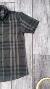 Áo sơ mi nam  tay ngắn vải lụa co giãn nhẹ phối loang màu túi cổ áo sang trọng trẻ trung mẫu- ATC77 SHOP