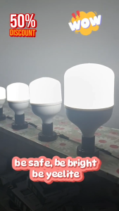 Yeelite YBFT E27 LED Bulb Series – 5W-50W High Lumen Energy-Saving Lighting Solution for Industrial & Commercial Environments