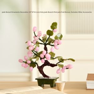 Jade Peony Flower Ornament