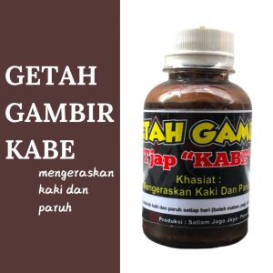GETAH GAMBIR KABE 120 ml - mengeraskan kaki ayam