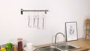 Gantungan Daging Ayam Bebek Double Hook Ayam Stainless Steel/Bebek Panggang Kait Daging