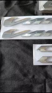 TERMURAH EMBLEM VARIO 125 - 150 - 160 - HARAG UNTUK 2PCS BERBAHAN ABS FULL CHROME