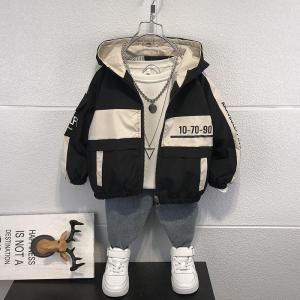 Children-King Jacket Kids Boys Coat Hoodie Korean Fashion Zippers Clothes Baby Handsome Casual Sports Baseball Outdoor Long Sleeve budak lelaki