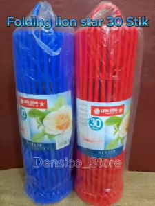 Jemuran Lion star 30 Stick Gantungan Baju Bayi / Folding Hanger Plastik Putar Lipat Portable