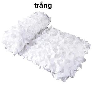 Lưới Ngụy Trang Cho Cắm Trại Ngoài Trời Tấm Che Nắng Trang Trí Sân Vườn Rừng Hàng Rào Màu Trắng Nhanh Chóng Tự Động Mở Lều Phụ Kiện