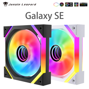 Jungle Leopard  Galaxy SE ARGB chassis fan 12CM cooling fan divine light synchronous 5V3 pin prism PWM