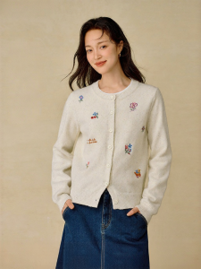 INMAN | Tender 3D Embroidery Sweater