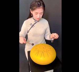 Lidah Drum 6In 12 Nada: Alat Musik Perkusi Steel Tongue Drum