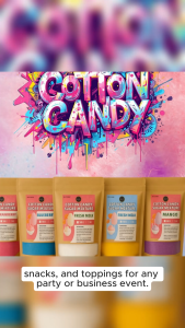 Cotton Candy sugar Mix Powder 500g Great Harvest  DIY   Cotton Candy Mix   Sweet Flavor Fairy Dust FV