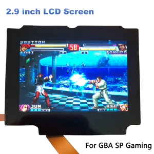 GBA SP AGS 001 Enhanced 2.9 Inch LCD Display Screen High Brightness Perfectly Replacement Monitor