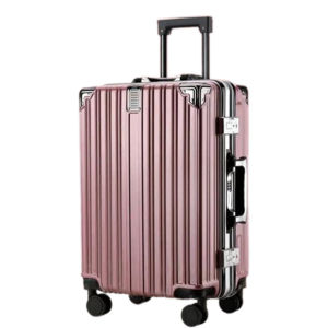 กระเป๋าเดินทางโครงอลูมิเนียม ล้อลาก รุ่น VINTAGE 20/24 นิ้ว วัสดุ ABS+PC แข็งแรง ทนทาน มีพอร์ตชาร์จ USB