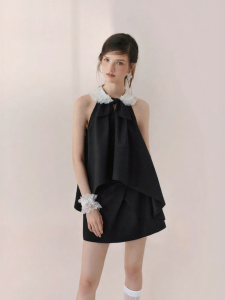 AIVEI | Necktie Party Wear Tank Top For Petite