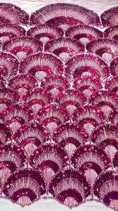 Luxury Beads Lace African 2026 High Quality 5 Yards Handmade beads Sequins Fabric Nigeria For Evening Party Dres