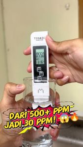 Miss Life RO Reverse OsmosisWater Purifier 600G Filter Air Minum Teknologi Reverse Osmosis 3 Tahap (RO PPC T33) Bersihkan Air dari Bakteri Virus dan Logam Berat  Siap Minum  Untuk Kesehatan Keluarga  Tampilan Modern Mudah Dipasang Bergaransi