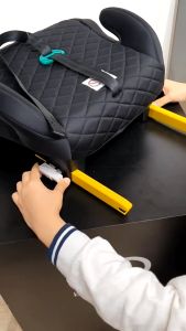 Koopers Boost Fix Booster Seat - Carbon Black | 7-12 years (125 – 150 cm) | Oh Baby Store