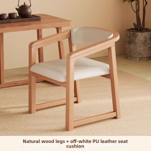 XIANGNANSONG | Armrest Backrest Solid Wood Chair