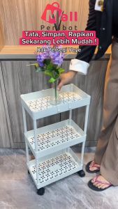 Rak Persegi Panjang & Penyimpanan Serbaguna: Rak Toilet, Dapur, & Tingkat Portable