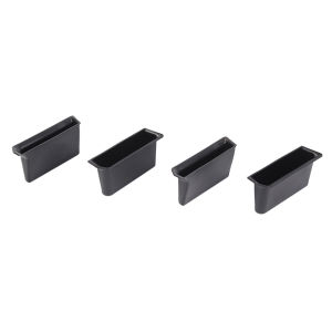 4 Hộp Đựng Đồ Tay Cầm Cửa Xe Ô Tô Khay Sắp Xếp Tấm Lót Cho Suzuki Jimny 2019-2025 JB64 JB74 4 Cửa Màu Đen ABS Phụ Kiện Nội Thất