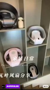 Bladeless Fan SK-309WD/Carkiien 310WD /SK -310F 5th gen 2025 Year New Batch Electric Air Purifies Household Electric Fan Wall Mount Fan come with remote control