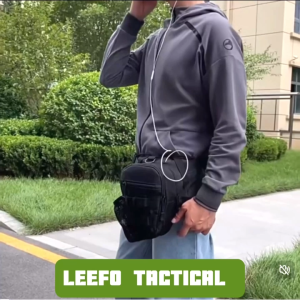 Ready Stock!! LEEFO Tactical Leg Bag Men Chest Bag Riding Bike Sling Bag Crossbody Bag Polyester