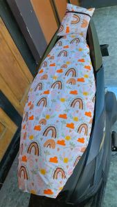 Sarung Cover Jok Motor Motif Aesthetic Anti Cakar Kucing Anti Air Untuk Vario Scoopy Beat Mio