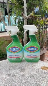 ##ขวดเขียว##Clorox Clean-Up all purpose bleach spray cleaner สเปรย์ขจัดคราบและทำความสะอาดอเนกประสงค์ ขนาด 946 ml