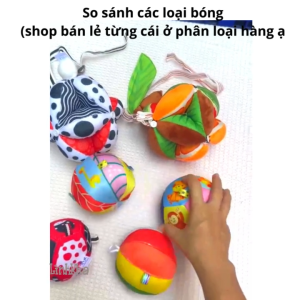 Bóng Múi Montessori Bằng Vải Cho Trẻ Sơ Sinh Luyện Vận Động Chân Và Phát Triển Đa Giác Quan - Pipo Việt Nam