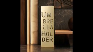 Encora Metal Umbrella Stand Holder Umbrella Storage Rack Tempat Payung Rak Penyimpanan Payung 雨伞收纳架