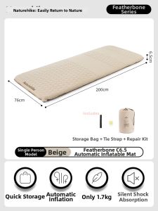 NatureHike | Automatic Inflation Waterproof Camping Mattress