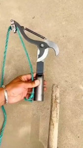 Gunting Dahan Galah Batang Ranting Tarik Pisau Tali Petik Buah Pohon Tinggi Pruning Scissors Shears