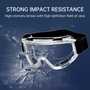 Clear Motorcycle Goggles Anti-Splash Anti-Fog Riding Cycling Glasses Can Be Worn Over Eyeglasses