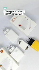 Charger Xiaomi 33W Fast Charging USB Micro & Type C Kualitas Terbaik