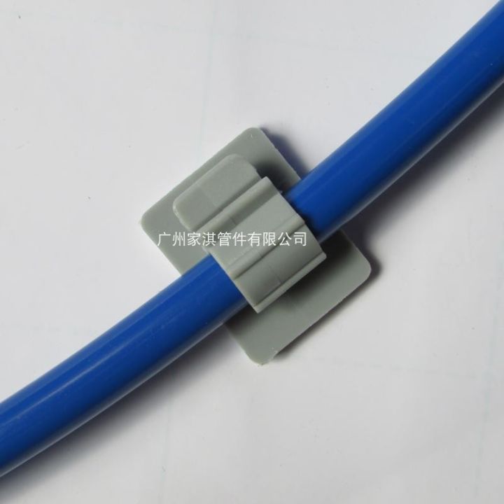 2 Points Pipe Clamp 3 Points PE Pipe Water Purifier 1/4 Inches Tube ...