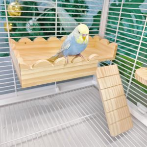 Parrot Cage Decorations Sun Atmosphere Tiger Skin Bird Toy Parrots Peacocks Cage Flocking Products Pet Supplies Night Lamp