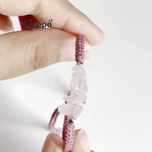 Gelang Kepang Serut Batu Alam Model Terbaru Elegan Sederhana Aksesoris Fashion Korean Wanita Kekinian