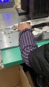 Oriflame Set Tiga Keping Span Solek ur Kusyen Alas Puff Dwi a Basah dan Kering Alat Solek ur Borong