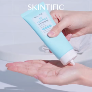 SKINTIFIC 5X Ceramide Low pH Cleanser 80ml Amino Acid Surfactant No Tightness Hydrates Barrier Strengthening Hydrates & Repairs Barrier