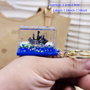 Floating Merry Bottle Cruise Ship Titanic Cruise Ship Fluid Liquid Boat Hourglass Ornament Birthday Gift Drift Ship In Bottle