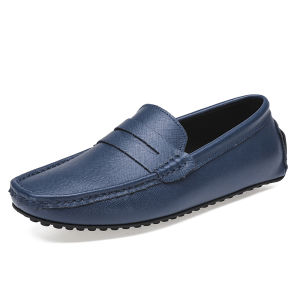 DEKABR Loafers Shoes Men Fashion Shoes New Spring Comfy Mens Flats Moccasins Classic Original Leather Men Casual Shoes