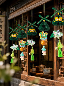 No Brand | Festival Atmosphere 3D Honeycomb Hanging Decoration