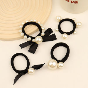 High Elasticity Pearl Hair Ties Original Design Durable Hair Bands Fashionable Hair Accessories for Women Girls