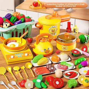 XIDIQI | Simulation Cooking Kitchen Toy Set for Toddlers