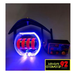 Lampu sepeda depan biled proji