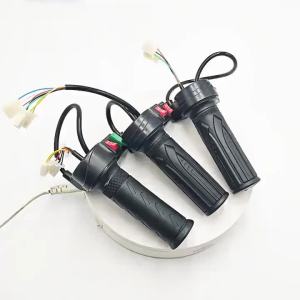 EELHOE | 1 Cặp Tay Ga Điều Khiển Tốc Độ Xe Điện 20X Cho Tay Lái 22.2mm 12V-72V Với Đầu Nối Chống Nước 3 Chân Phụ Kiện Xe Đạp
