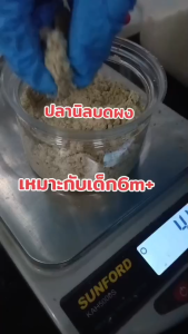 ปลานิลบดผง ฮาลาล Halal โรยกับข้าวตุ๋น ข้าวต้ม โจ๊ก โรยข้าว ทำซุป ได้ทุกเมนูที่ต้องการ บ้านรยา (6M+) อาหารเด็ก อาหารเสริมเด็ก ของกิน สำหรับเด็ก