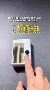 Digital Aroma Diffuser Fragrance Machine Automatic Aromatherapy Machine Rechargeable Humidifiers Air Freshener 50ml