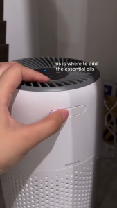 【BEST SELLER】Levoit Core Mini Air Purifier | Aromatherapy Features | H13 True HEPA | Compact Size | Low Noise 25dB